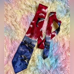 Vintage whale tie